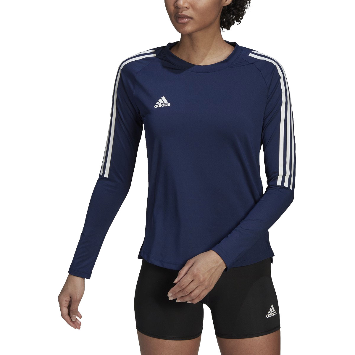 adidas HILO Long Sleeve Jersey - Black, Women's Volleyball