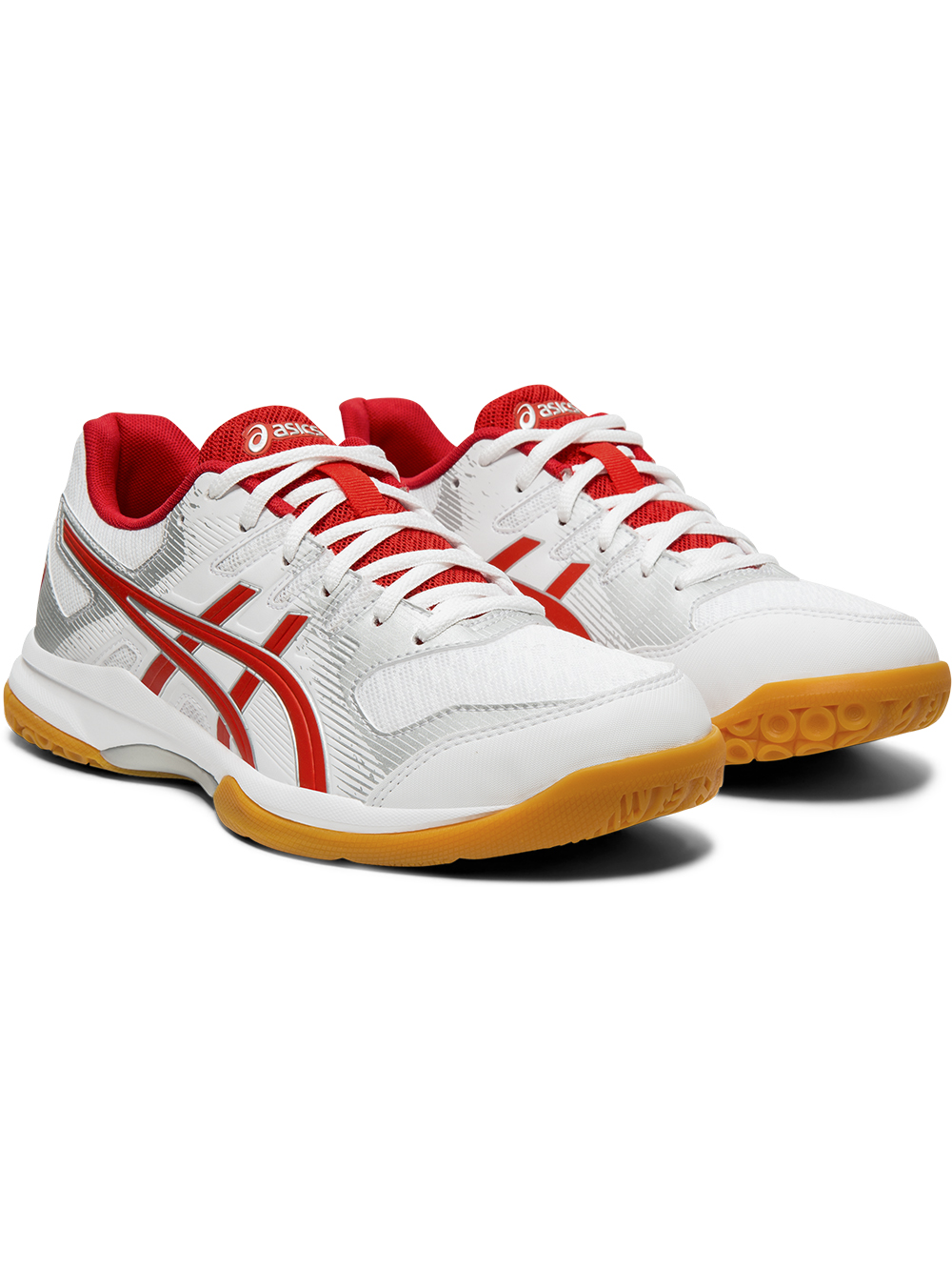 asics shoes red