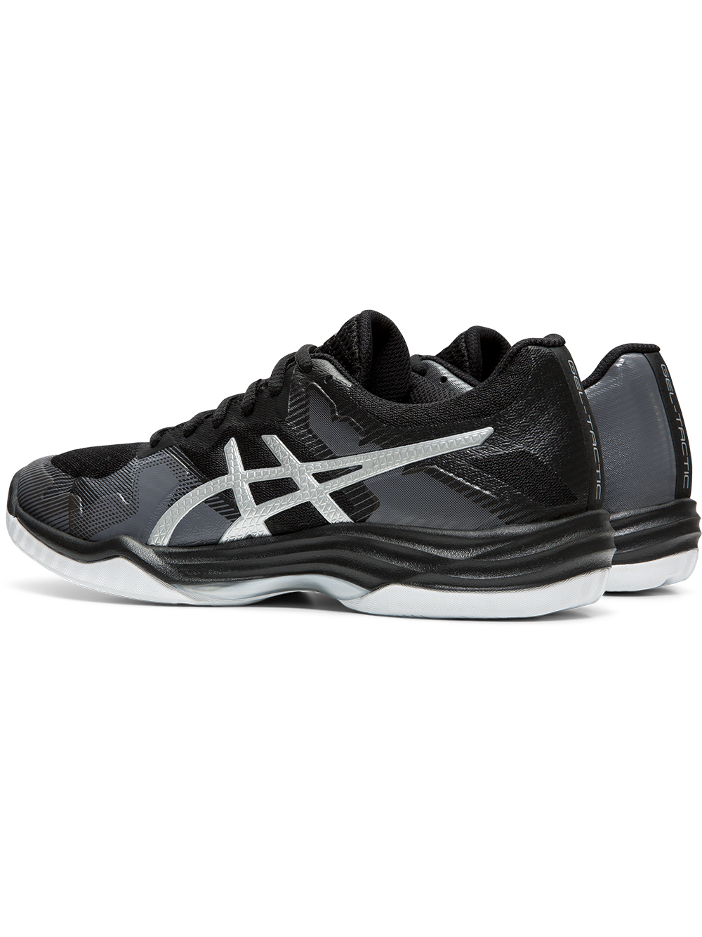 black asics shoes