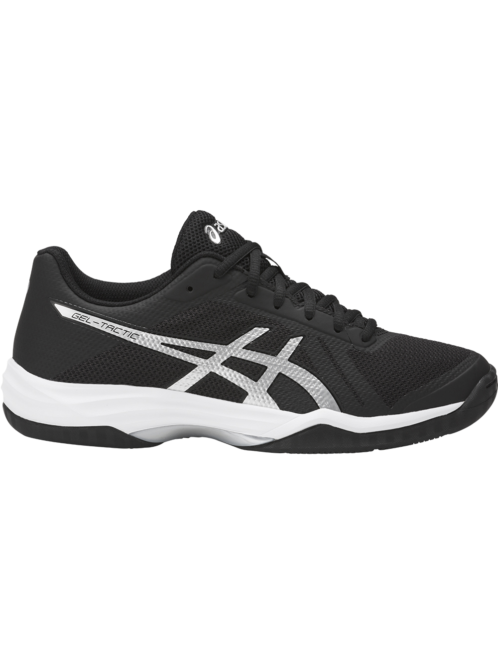 Asics Women's GEL-Tactic 2 Shoes - Black/Silver | Midwest Volleyball ...