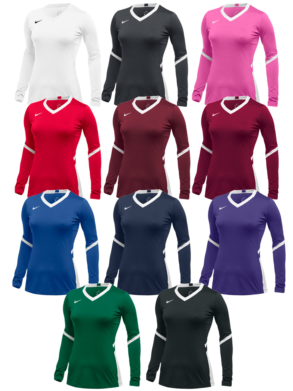 nike volleyball jerseys long sleeve