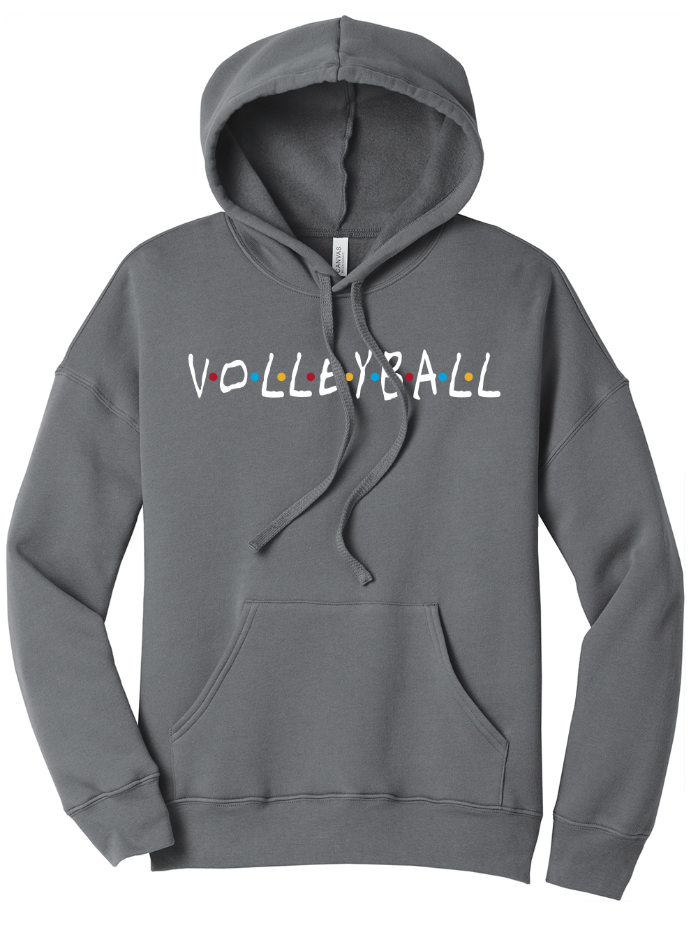 Friends Volleyball Grey Hoodie | Midwest Volleyball Warehouse