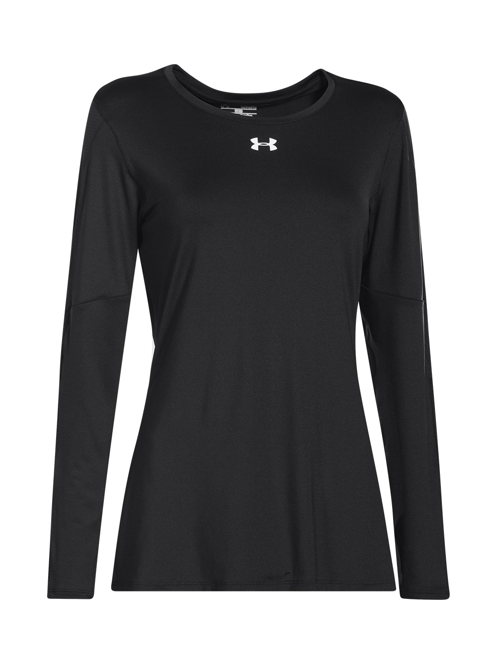 UA Block Party Longsleeve Jersey - Black | Midwest Volleyball Warehouse