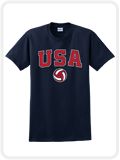 usa volleyball t shirt