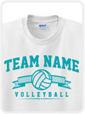 Custom Volleyball T-Shirts | Midwest Volleyball Warehouse